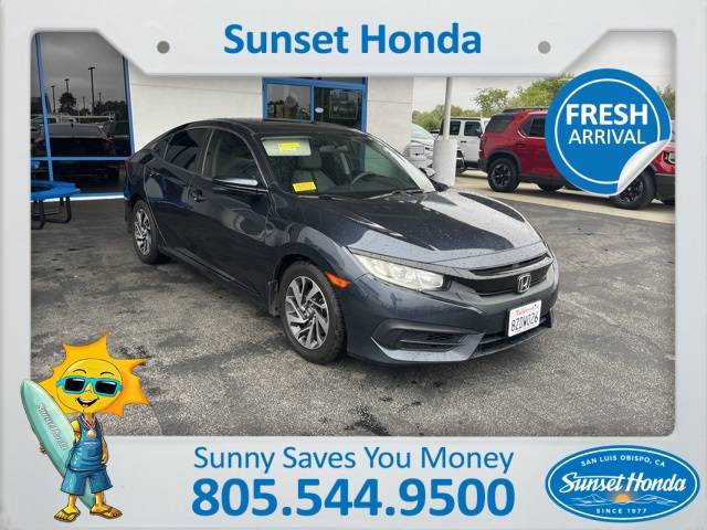 2018 Honda Civic EX — Sedan — 105,284 mi — San Luis Obispo, CA