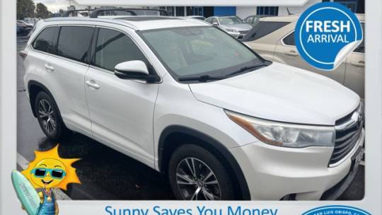 2016 Toyota Highlander XLE — SUV — 111,433 mi — San Luis Obispo, CA