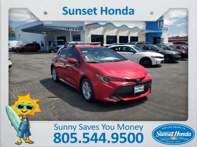 2022 Toyota Corolla Hatchback SE — Hatchback — 37,491 mi — San Luis Obispo, CA