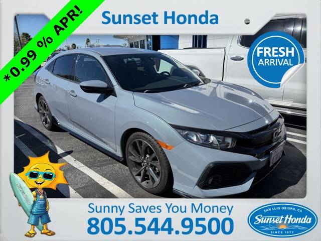 2018 Honda Civic Sport — Hatchback — 54,700 mi — San Luis Obispo, CA