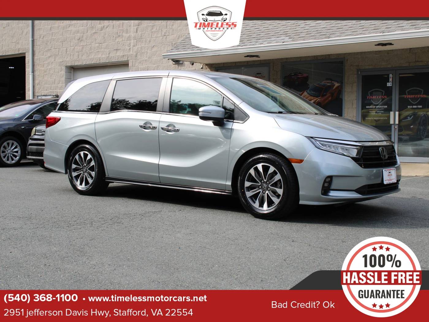 2021 Honda Odyssey EX-L — Minivan — 33,673 mi — Stafford, VA