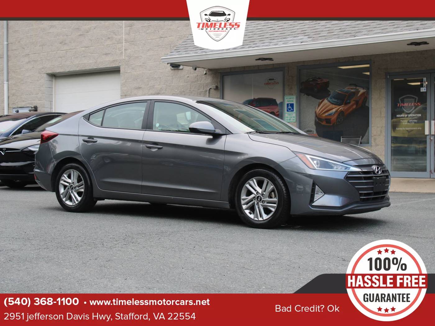 2020 Hyundai Elantra SEL — Sedan — 50,189 mi — Stafford, VA