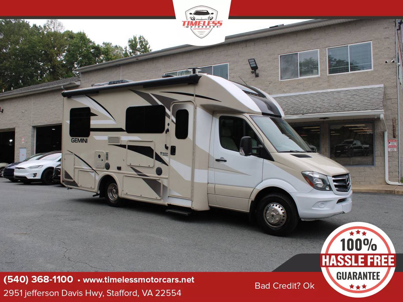 2016 Mercedes-Benz Sprinter Chassis Cab Standard — Chassis Cab Truck — 27,989 mi — Stafford, VA