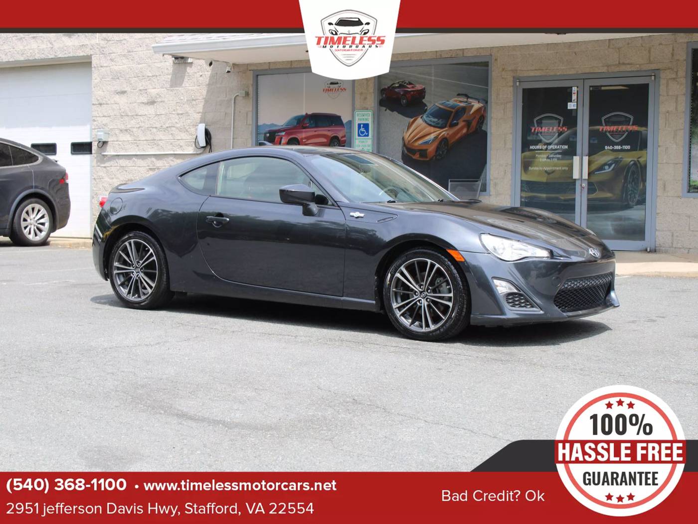 2015 Scion FR-S Base — Coupe — 56,239 mi — Stafford, VA