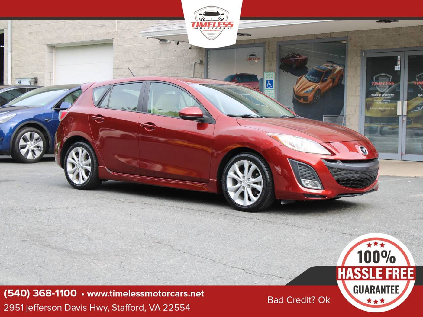 2011 Mazda Mazda3 s Sport — Hatchback — 59,756 mi — Stafford, VA