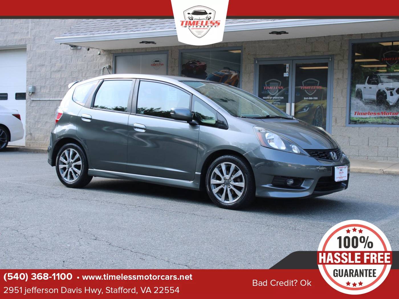 2012 Honda Fit Sport — Sedan — 63,581 mi — Stafford, VA