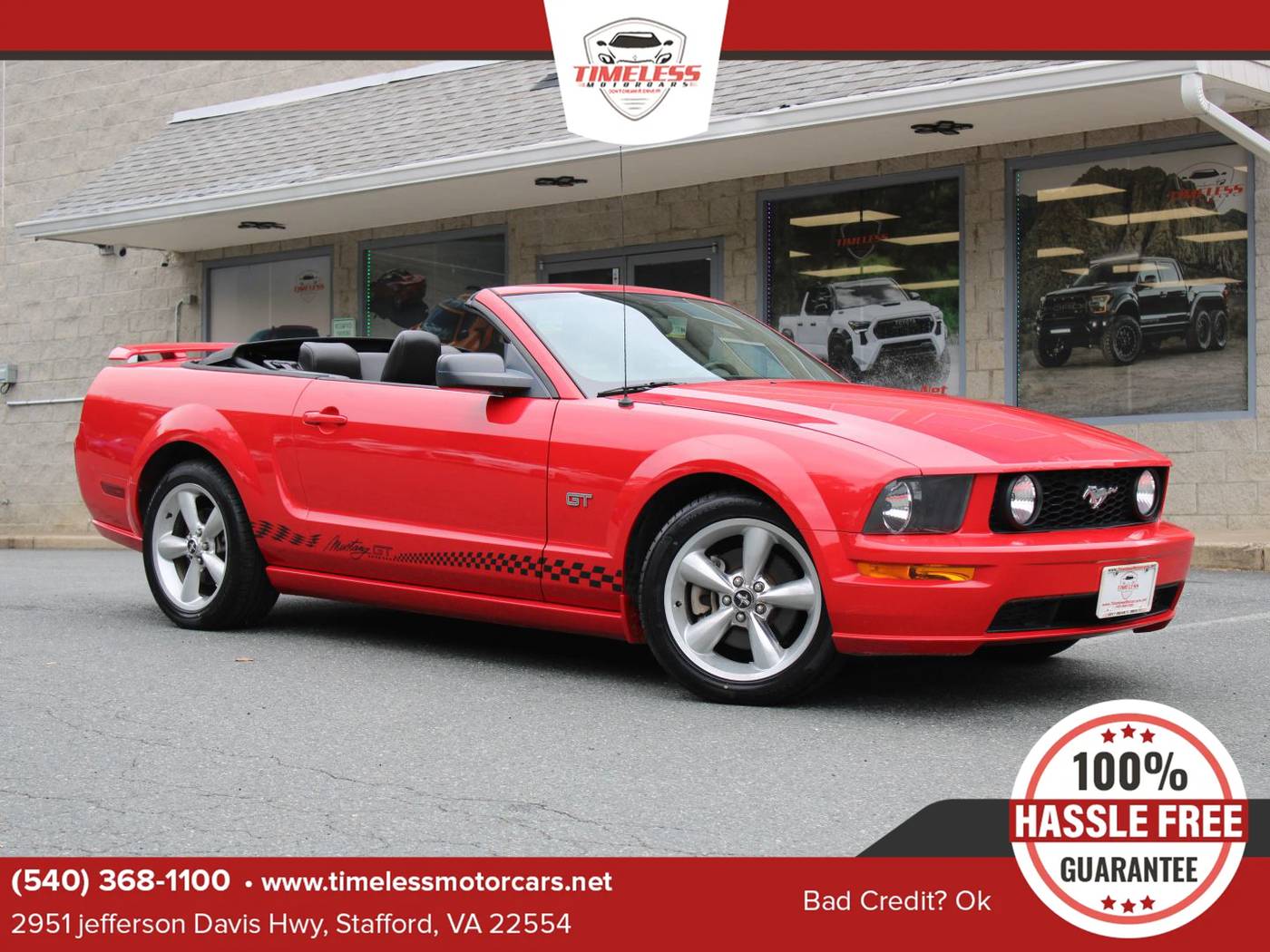 2006 Ford Mustang GT Deluxe — Convertible — 40,024 mi — Stafford, VA