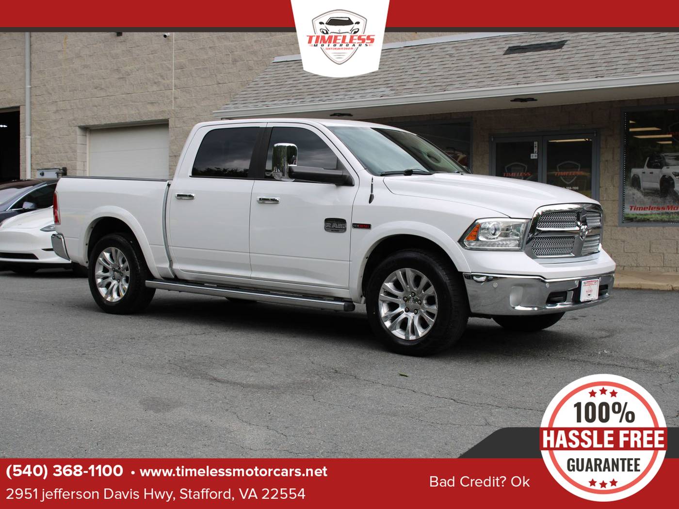 2016 Ram 1500 Longhorn — Pickup Truck — 129,942 mi — Stafford, VA