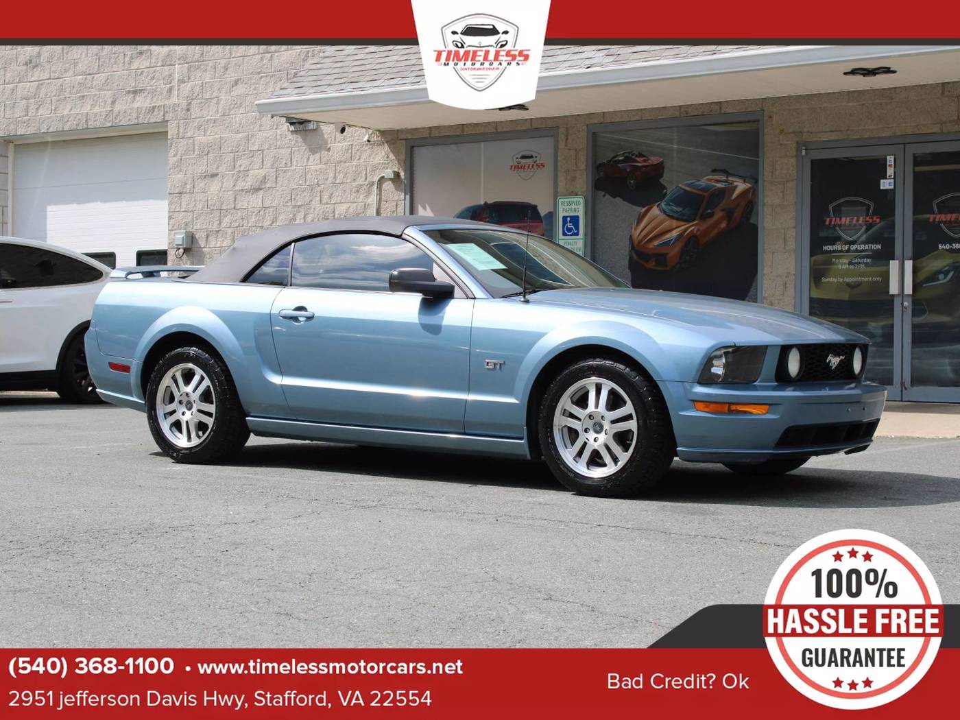 2005 Ford Mustang GT Deluxe — Convertible — 117,089 mi — Stafford, VA