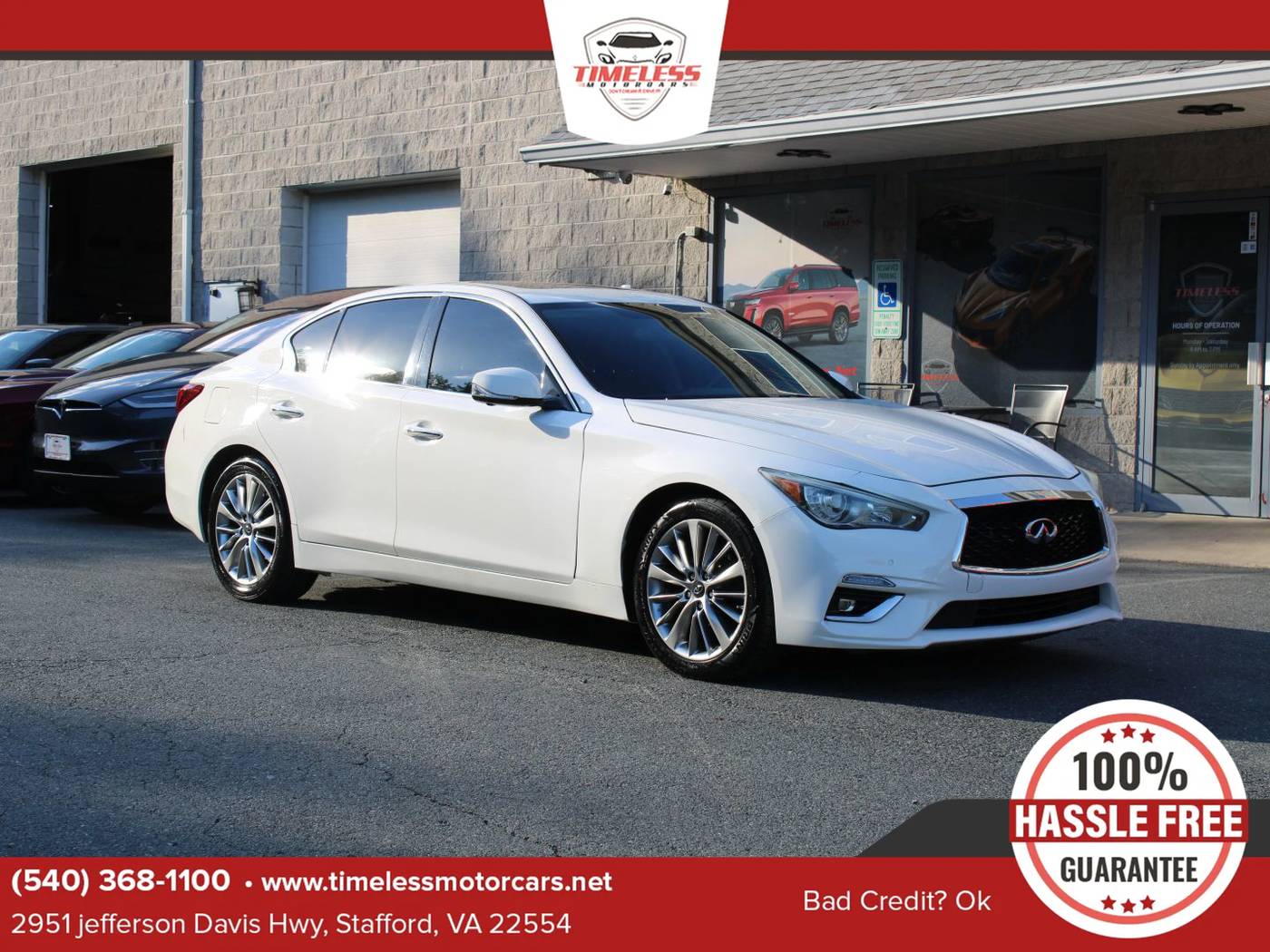 2019 INFINITI Q50 3.0t LUXE — Sedan — 41,721 mi — Stafford, VA