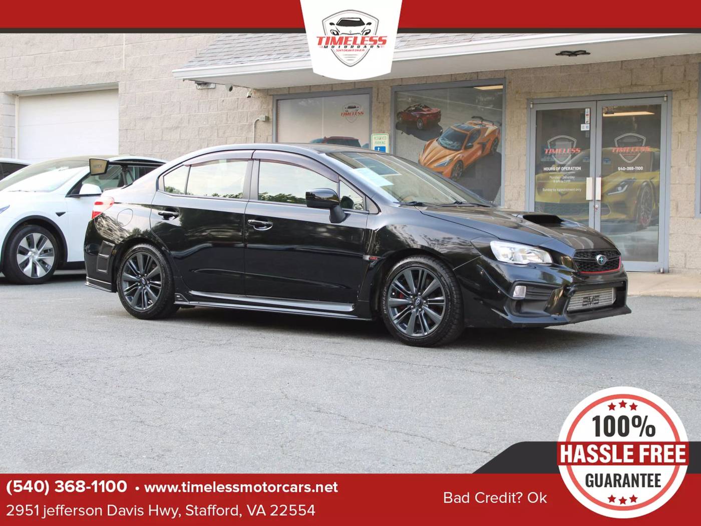 2018 Subaru WRX Premium — Sedan — 37,381 mi — Stafford, VA