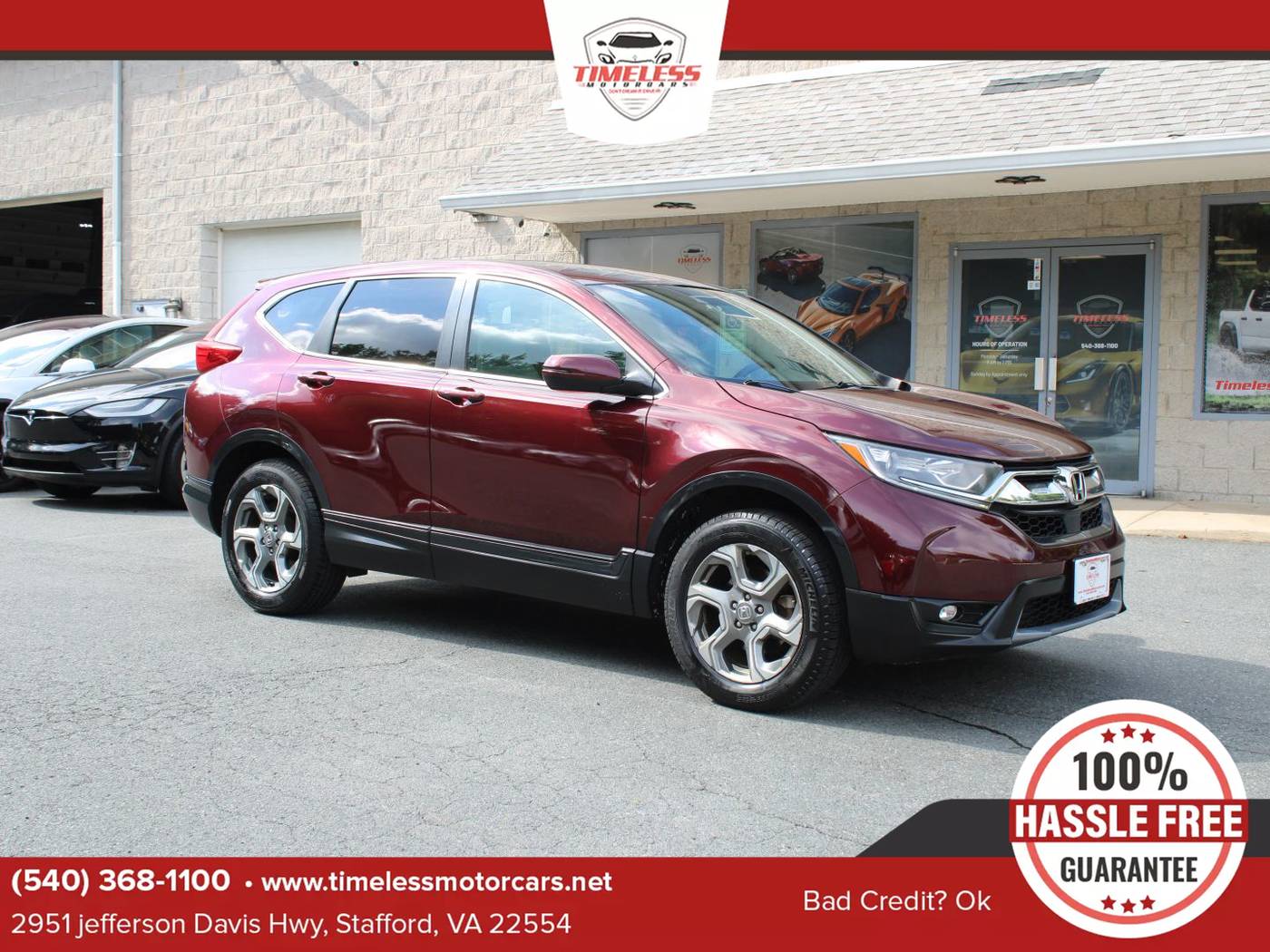 2018 Honda CR-V EX-L — SUV — 86,195 mi — Stafford, VA