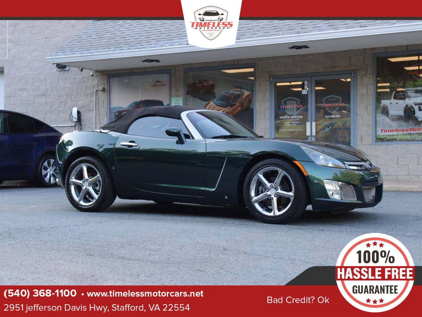 2008 Saturn Sky Red Line — Convertible — 15,844 mi — Stafford, VA