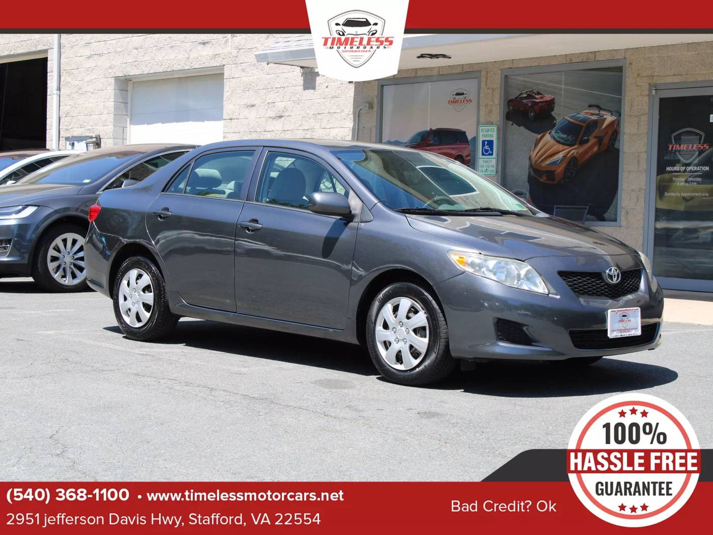 2010 Toyota Corolla LE — Sedan — 97,624 mi — Stafford, VA