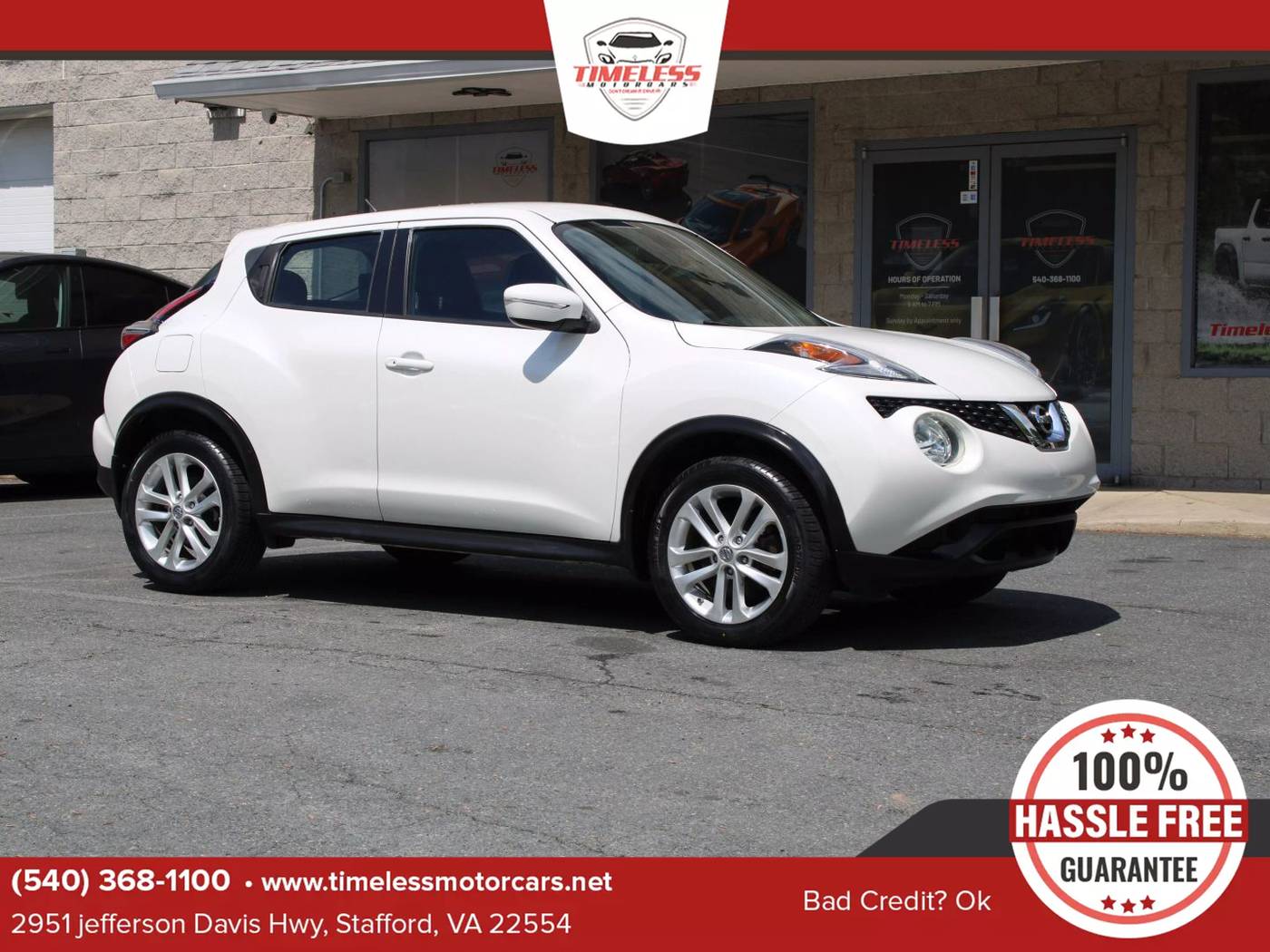 2016 Nissan JUKE S — SUV — 44,053 mi — Stafford, VA