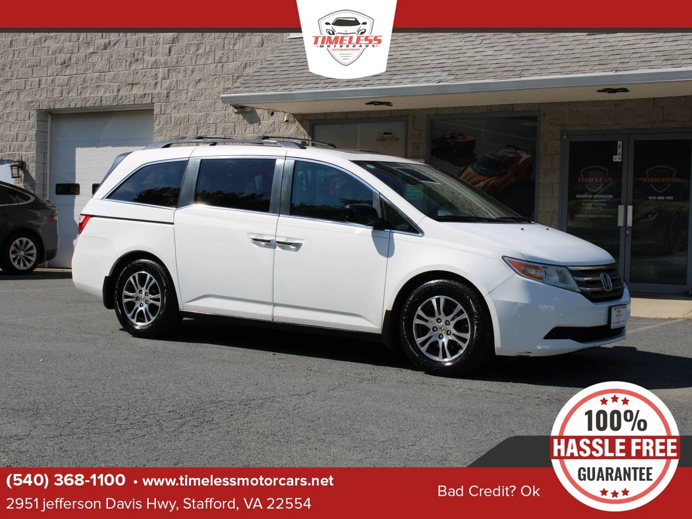 2013 Honda Odyssey EX-L — Minivan — 91,852 mi — Stafford, VA