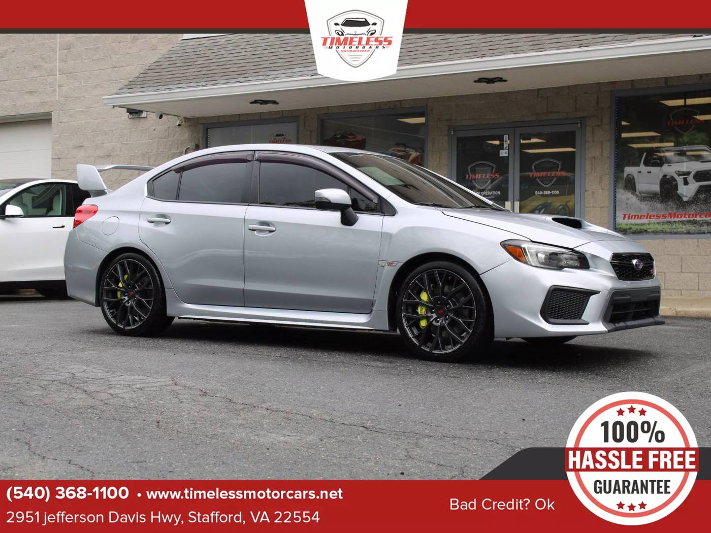 2018 Subaru WRX STI Limited — Sedan — 99,348 mi — Stafford, VA
