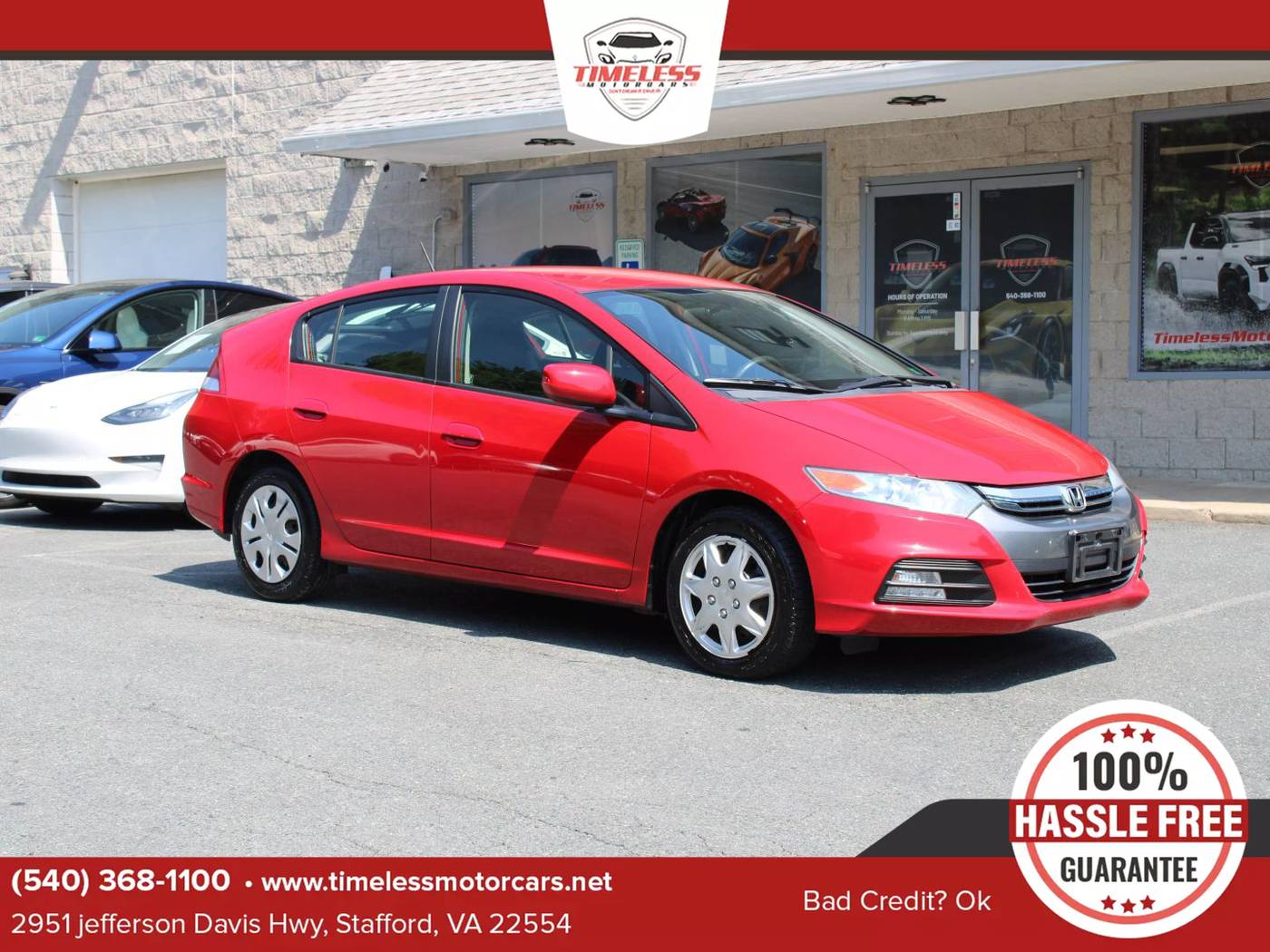 2012 Honda Insight LX — Hatchback — 85,591 mi — Stafford, VA