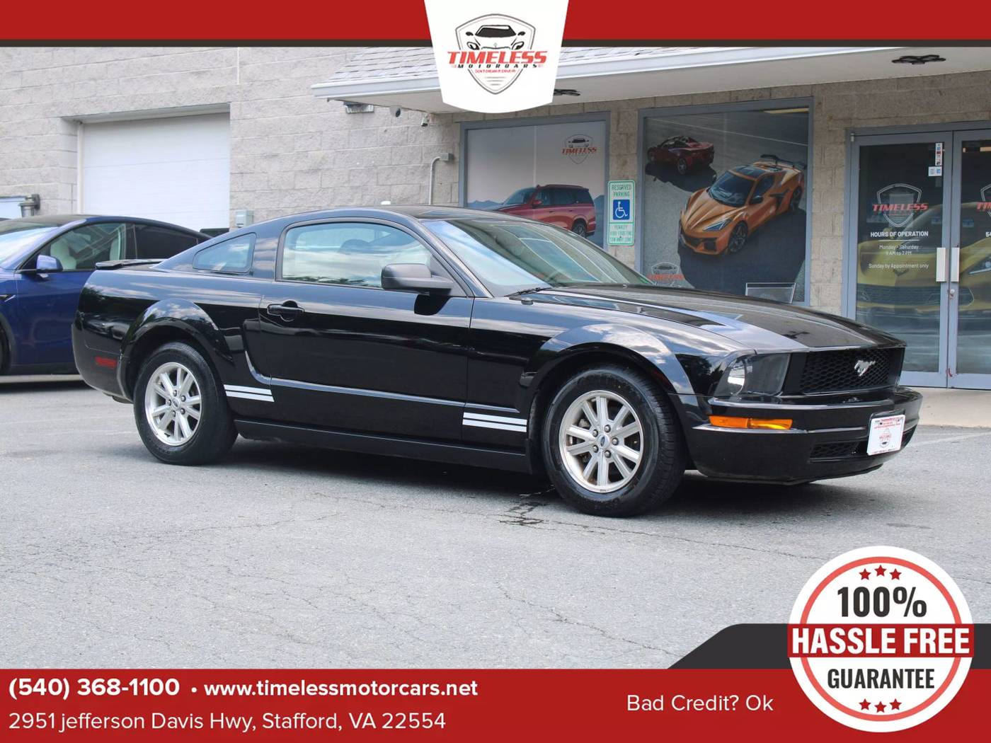 2008 Ford Mustang Deluxe — Coupe — 45,130 mi — Stafford, VA