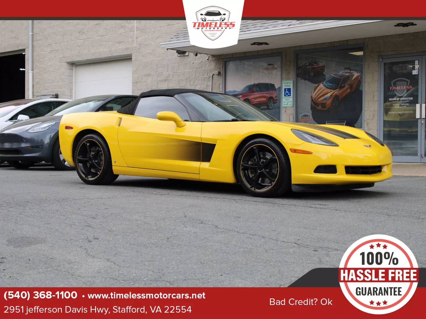 2007 Chevrolet Corvette Base — Convertible — 34,365 mi — Stafford, VA