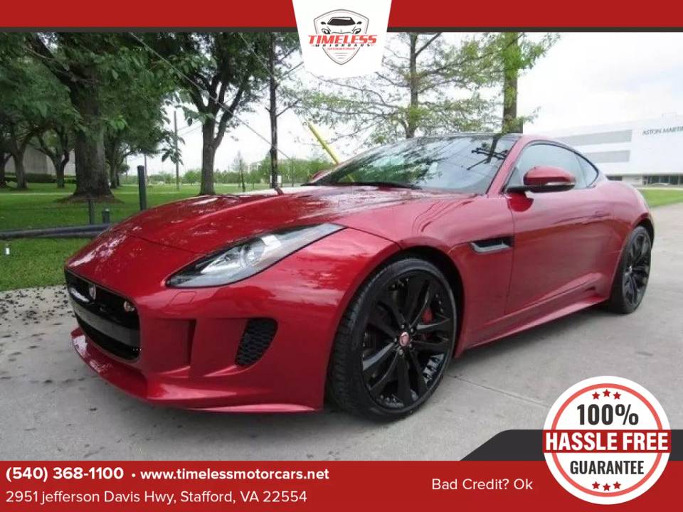 2015 Jaguar F-TYPE S — Coupe — 109,243 mi — Stafford, VA
