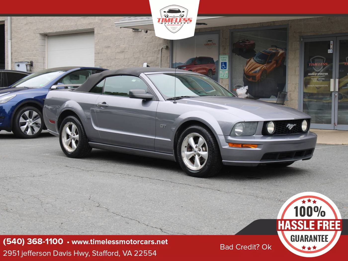 2007 Ford Mustang GT Deluxe — Convertible — 51,698 mi — Stafford, VA