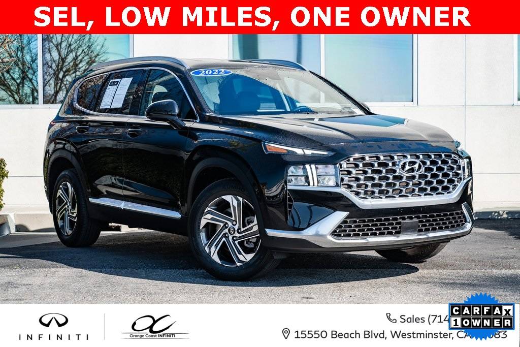 2022 Hyundai Santa Fe SEL — SUV — 25,370 mi — Westminster, CA