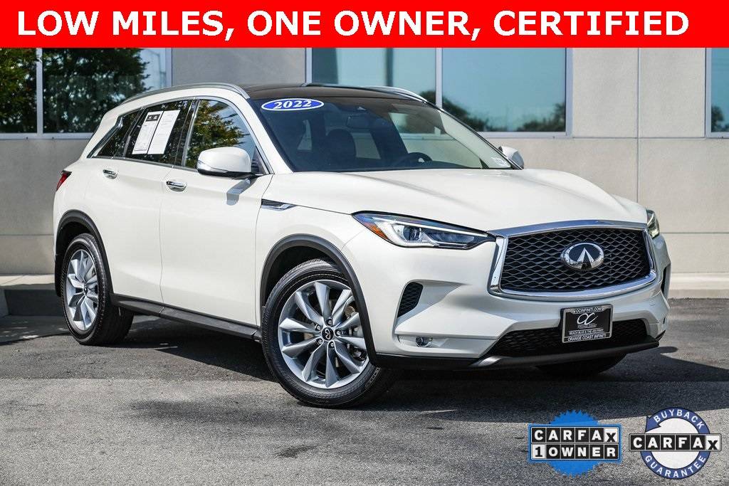 2022 INFINITI QX50 LUXE — SUV — 34,075 mi — Westminster, CA