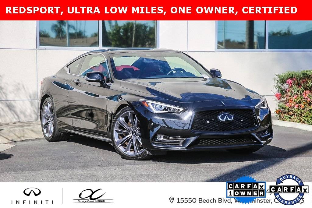 2022 INFINITI Q60 RED SPORT 400 — Coupe — 7,094 mi — Westminster, CA