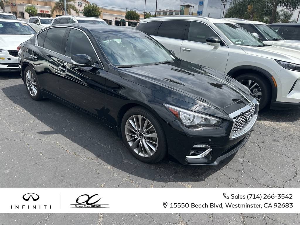 2022 INFINITI Q50 LUXE — Sedan — 29,052 mi — Westminster, CA