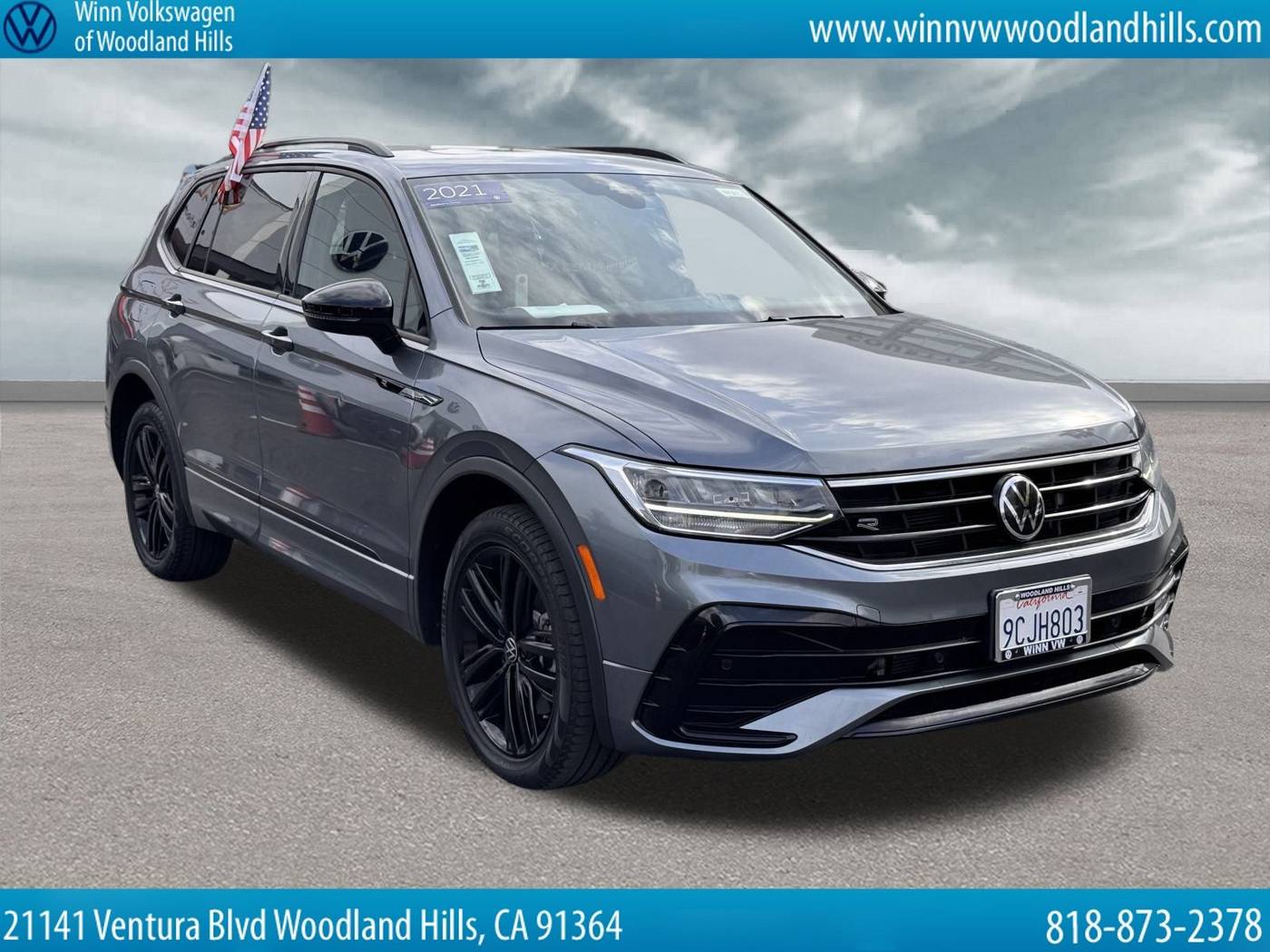 2022 Volkswagen Tiguan SE R-Line Black — SUV — 36,129 mi — Woodland Hills, CA