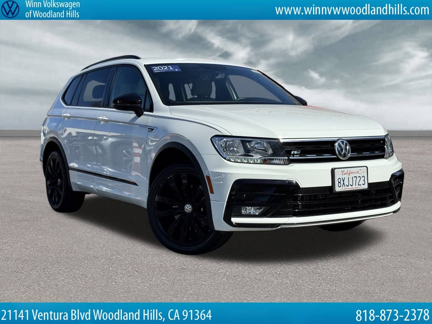 2021 Volkswagen Tiguan SE R-Line Black — SUV — 53,676 mi — Woodland Hills, CA