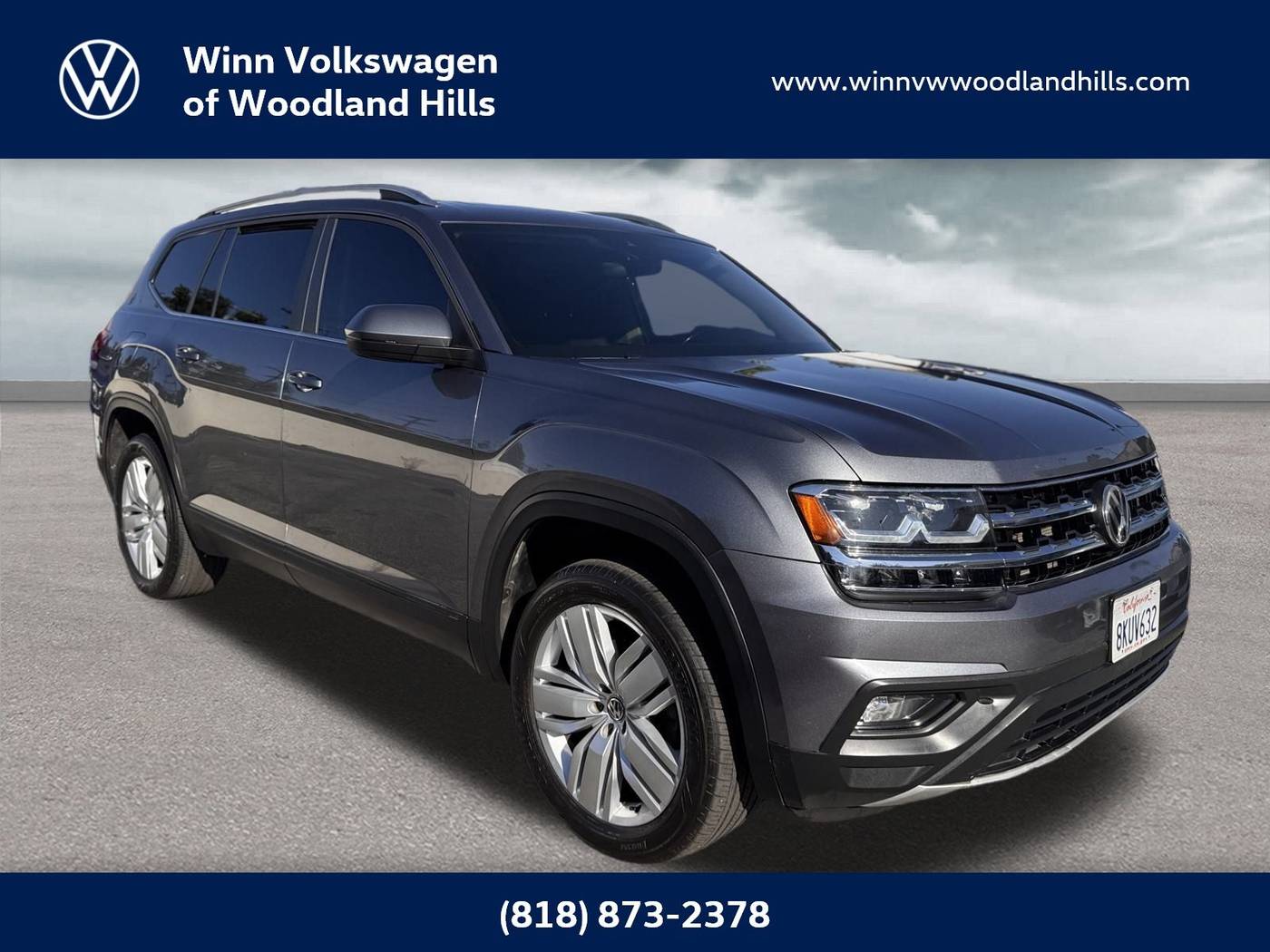 2019 Volkswagen Atlas SE with Technology — SUV — 56,841 mi — Woodland Hills, CA