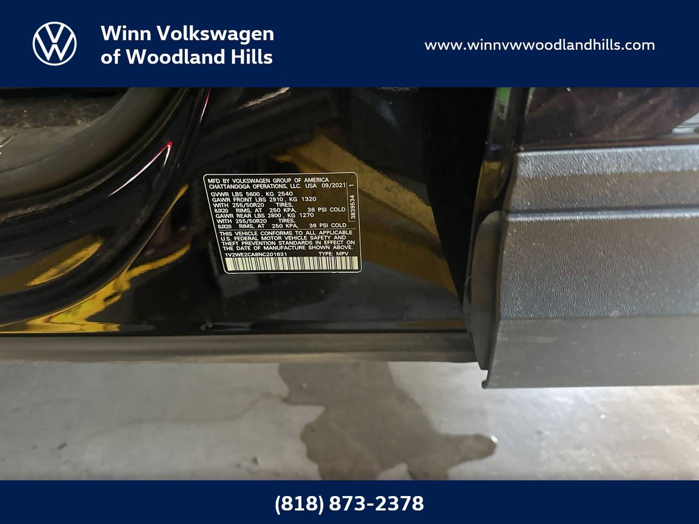 2022 Volkswagen Atlas Cross Sport SE with Technology — SUV — 38,151 mi — Woodland Hills, CA