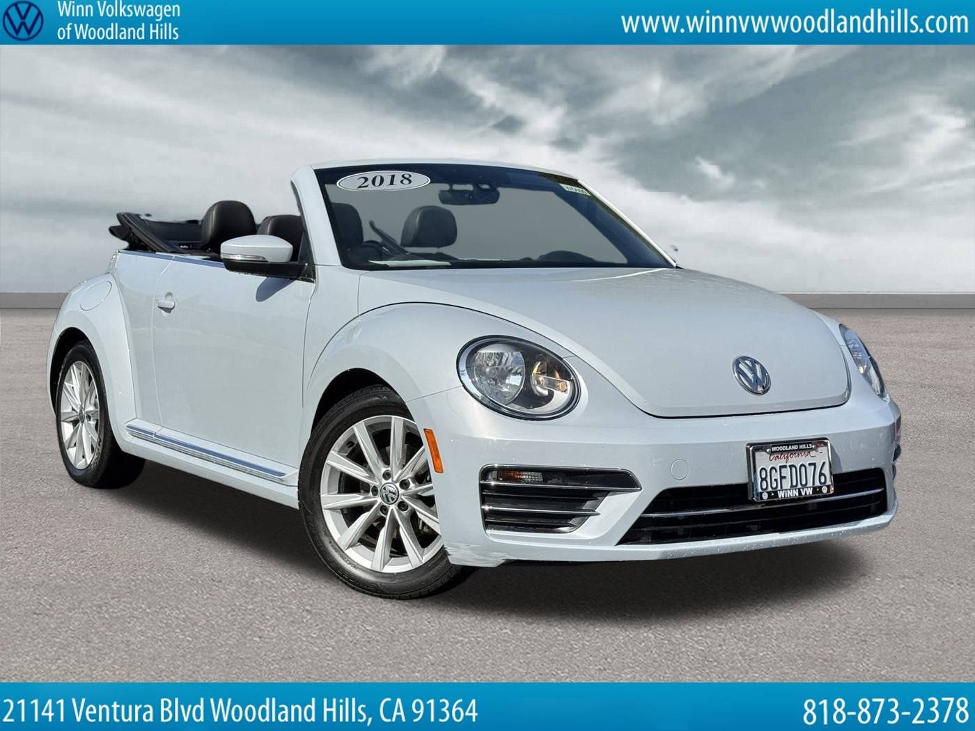 2018 Volkswagen Beetle S — Convertible — 49,629 mi — Woodland Hills, CA