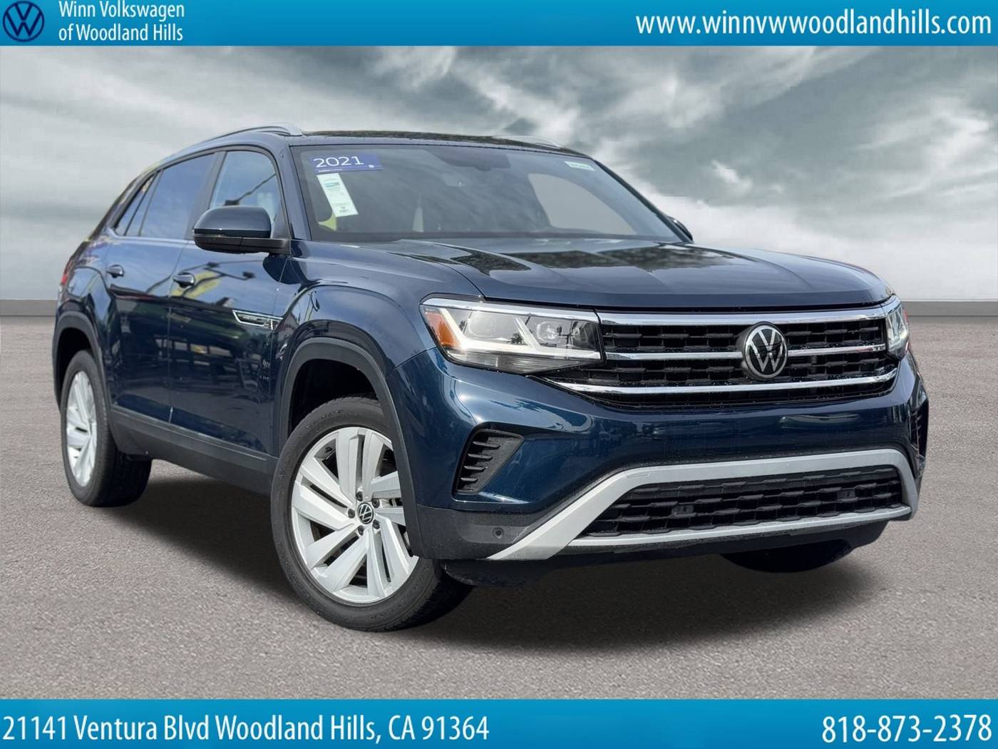 2021 Volkswagen Atlas Cross Sport SE with Technology — SUV — 35,802 mi — Woodland Hills, CA