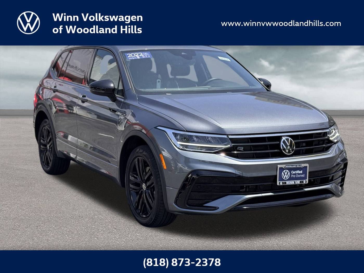 2022 Volkswagen Tiguan SE R-Line Black — SUV — 26,043 mi — Woodland Hills, CA