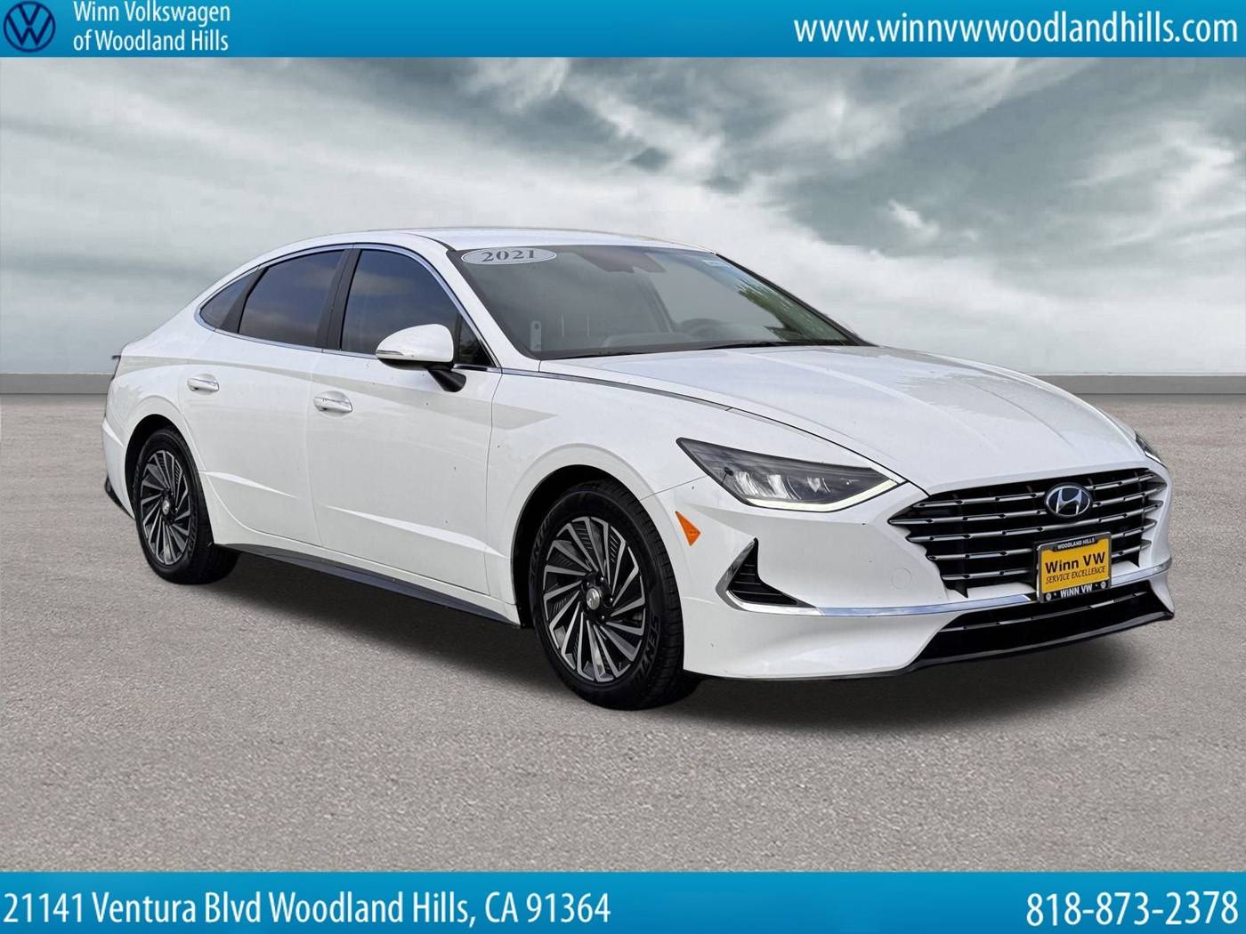 2021 Hyundai Sonata Hybrid SEL — Sedan — 56,656 mi — Woodland Hills, CA