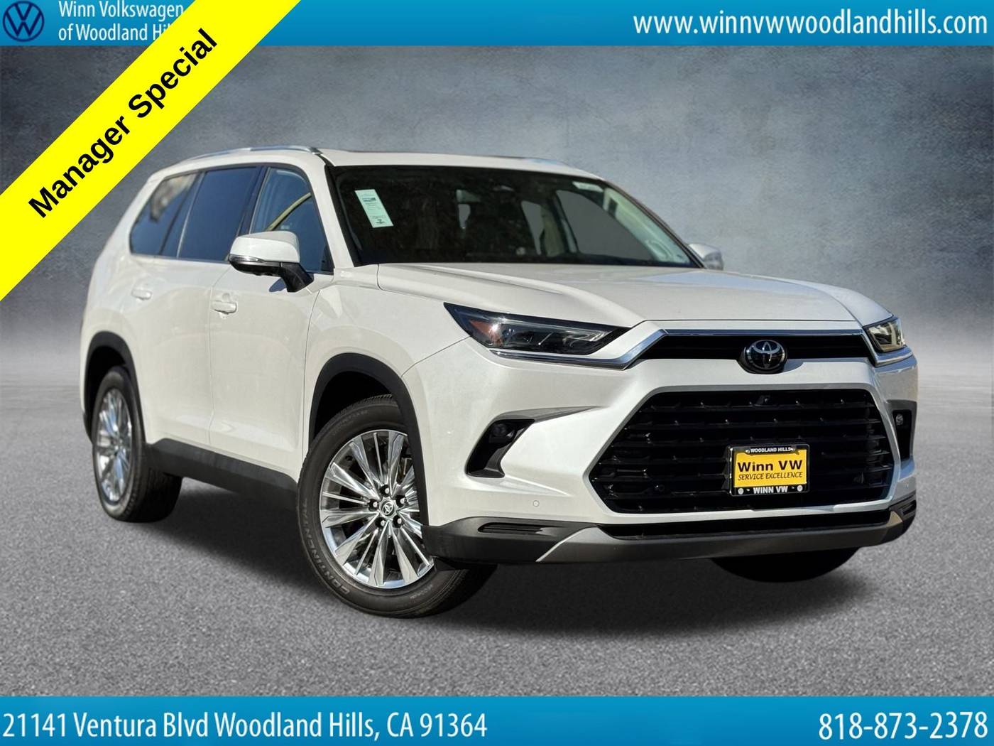 2024 Toyota Grand Highlander XLE — SUV — 19,520 mi — Woodland Hills, CA