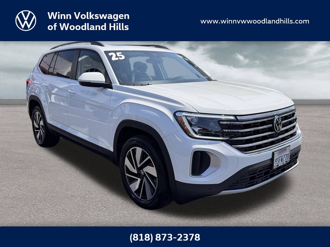 2025 Volkswagen Atlas SE with Technology — SUV — 3,253 mi — Woodland Hills, CA