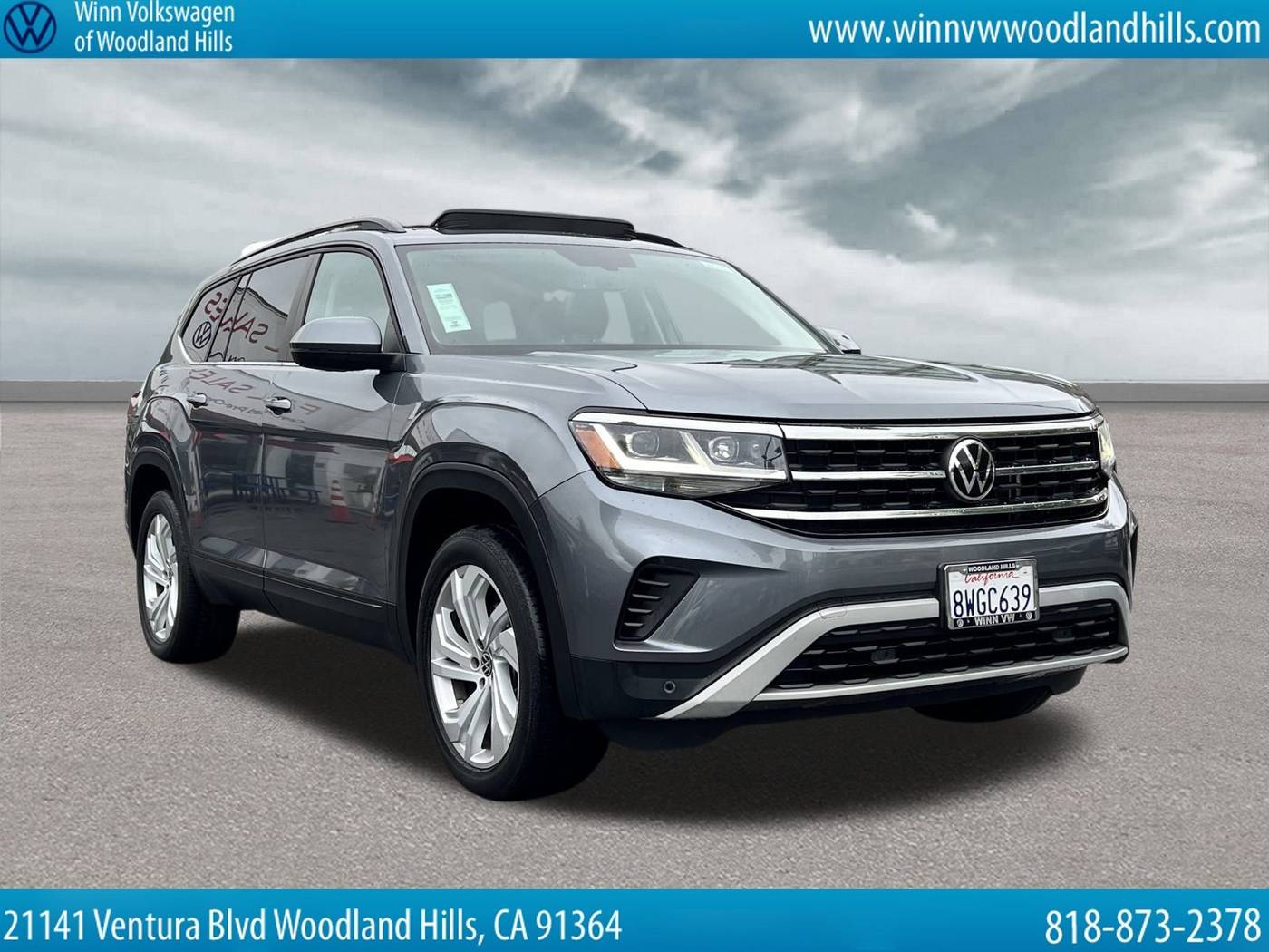 2021 Volkswagen Atlas SE with Technology — SUV — 34,043 mi — Woodland Hills, CA