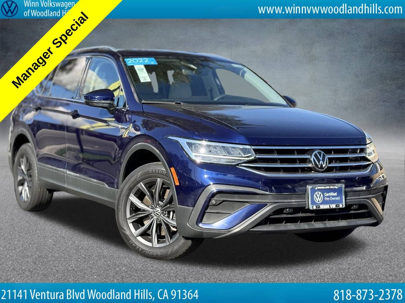 2022 Volkswagen Tiguan SE — SUV — 33,806 mi — Woodland Hills, CA