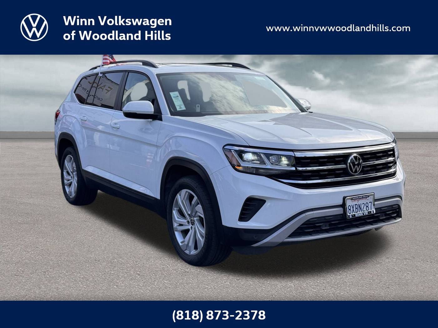 2021 Volkswagen Atlas SE with Technology — SUV — 38,910 mi — Woodland Hills, CA