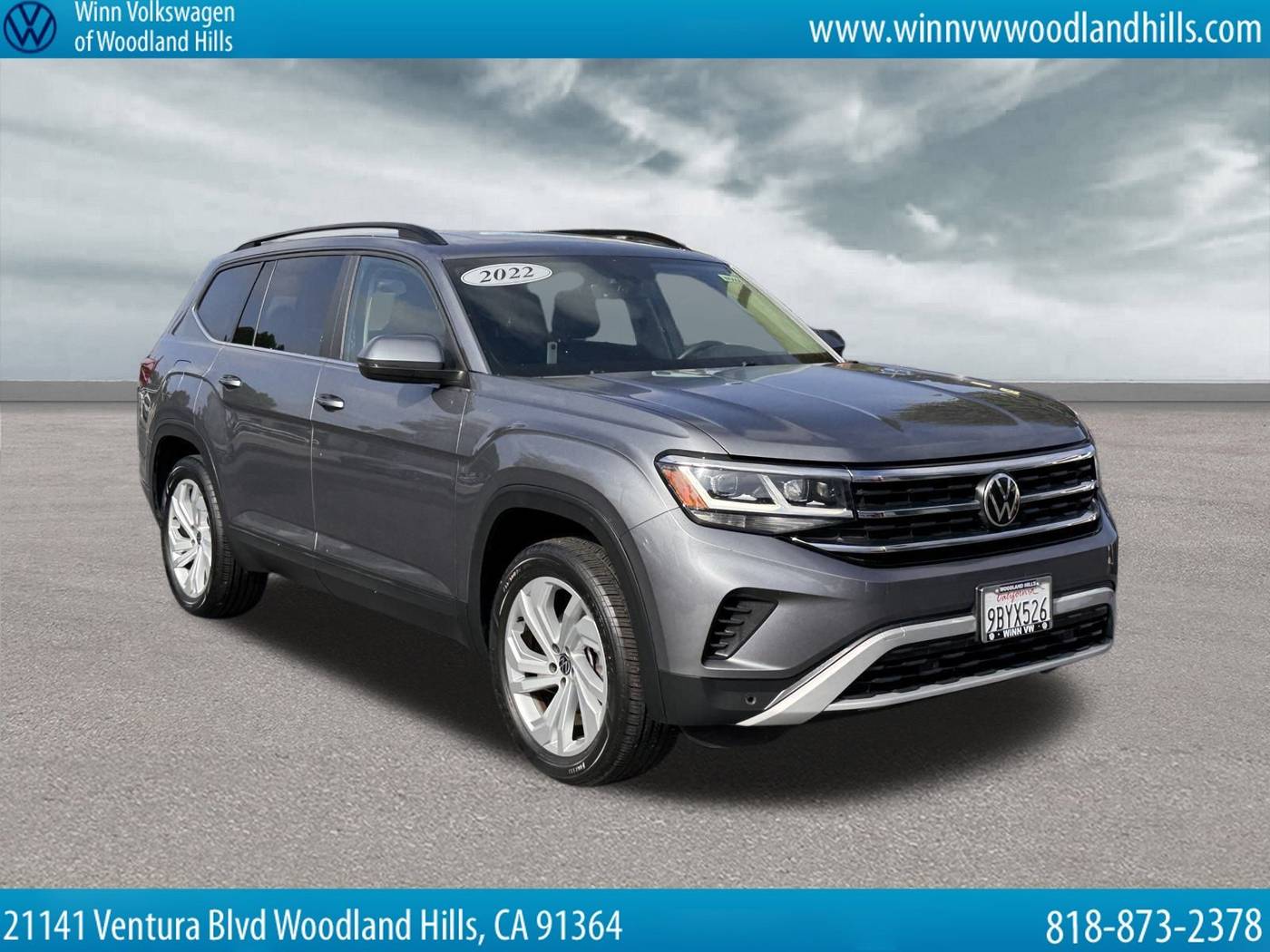 2022 Volkswagen Atlas SE with Technology — SUV — 14,900 mi — Woodland Hills, CA