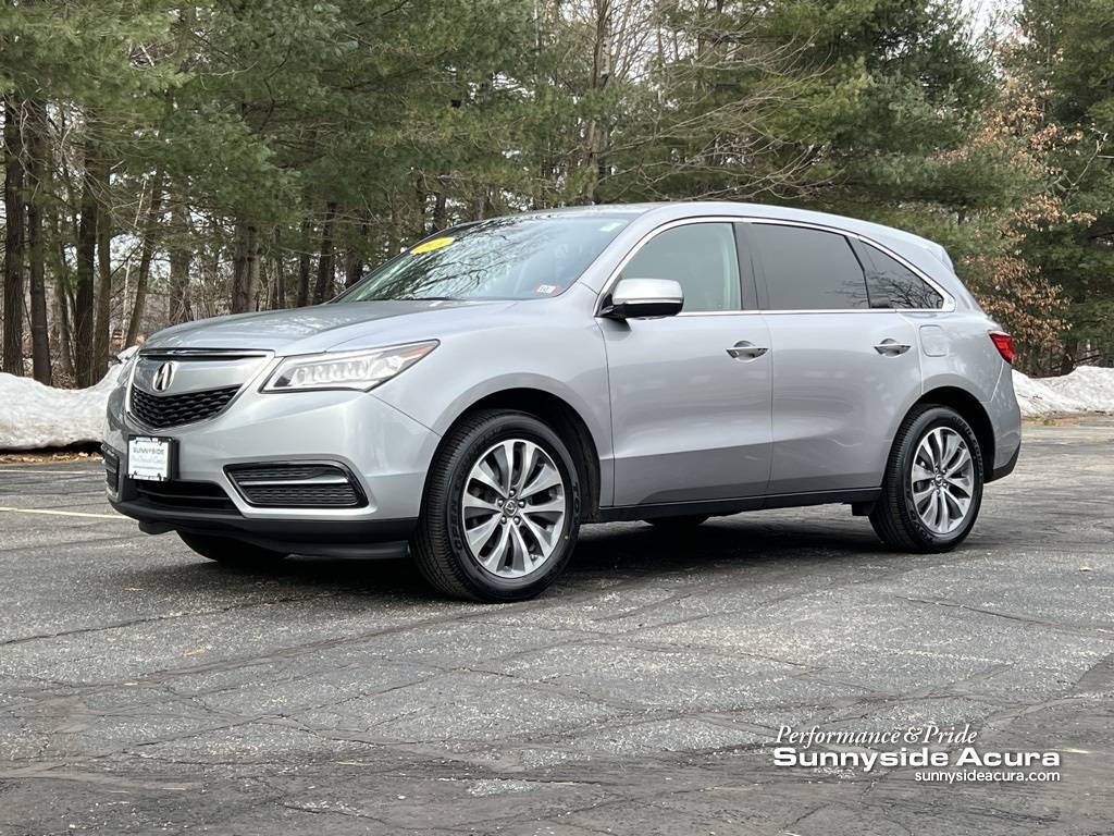 2016 Acura MDX Technology with Entertainment Package — SUV — 93,523 mi — Nashua, NH