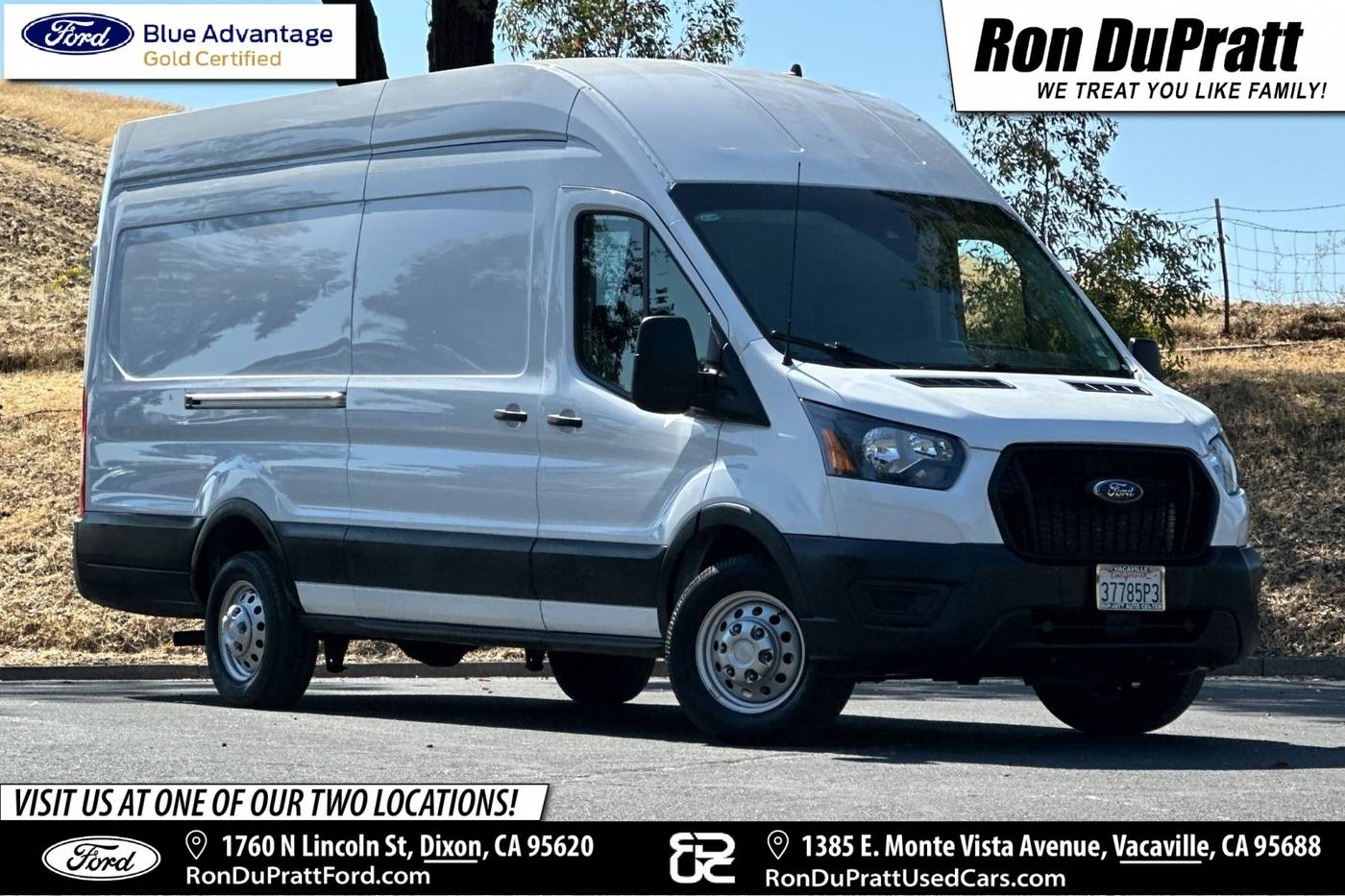 2023 Ford Transit Cargo Van T-250 — Cargo Van — 32,683 mi — Dixon, CA