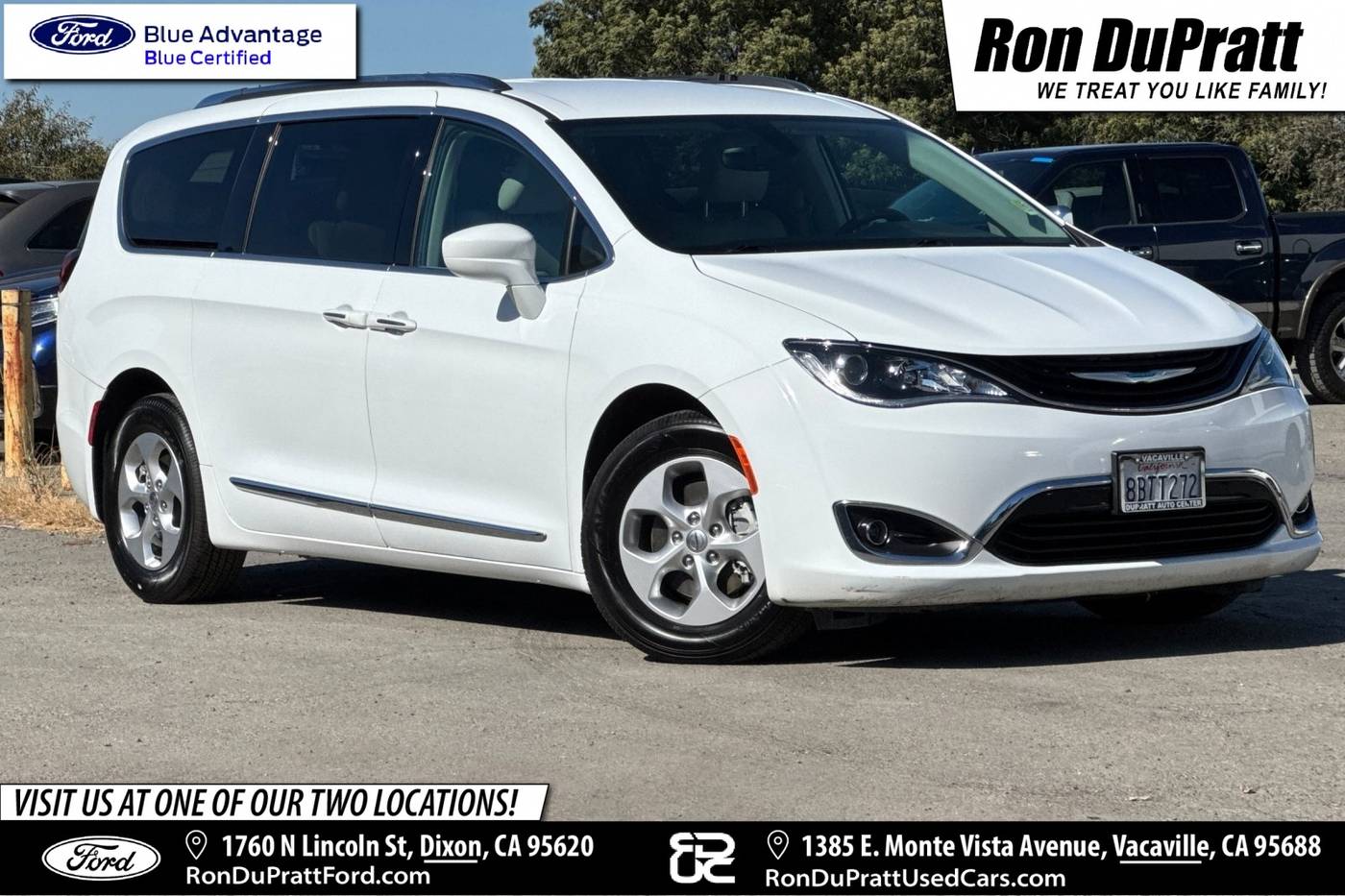 2018 Chrysler Pacifica Hybrid Touring L — Minivan — 55,985 mi — Dixon, CA