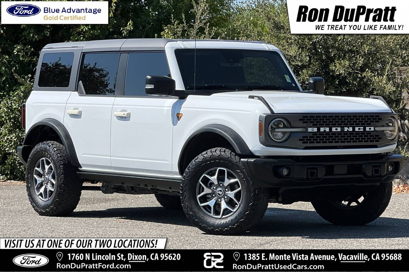 2022 Ford Bronco Badlands — SUV — 29,645 mi — Dixon, CA