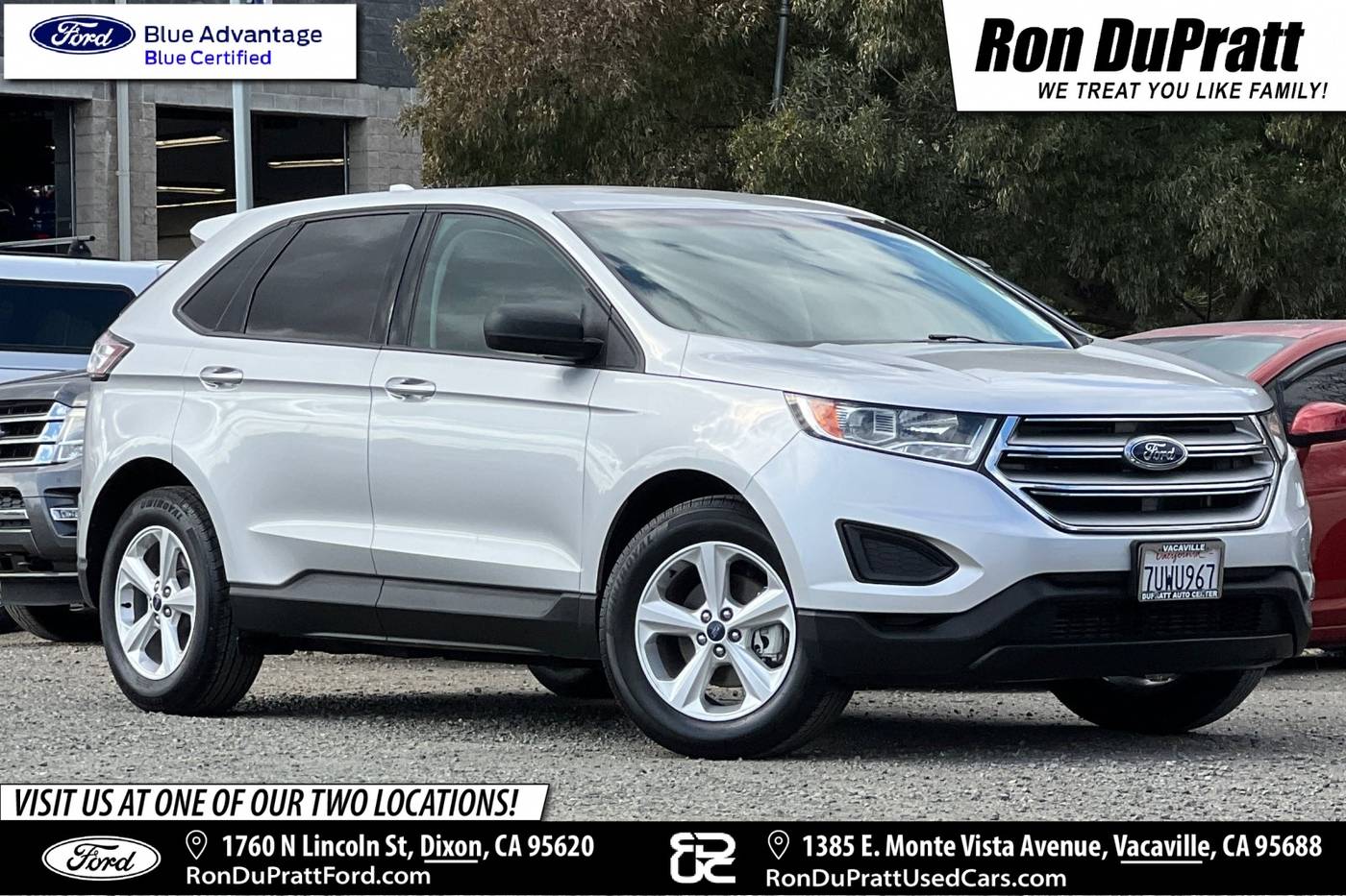 2016 Ford Edge SE — SUV — 44,609 mi — Dixon, CA