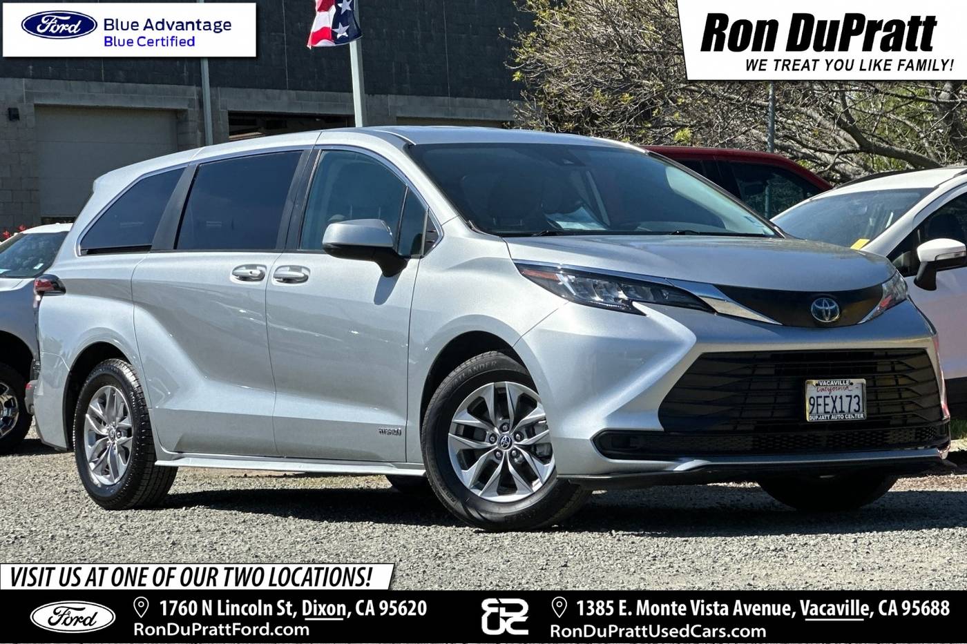 2021 Toyota Sienna LE — Minivan — 90,354 mi — Dixon, CA